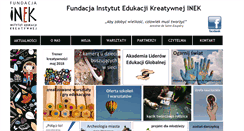 Desktop Screenshot of inek.pl