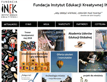 Tablet Screenshot of inek.pl